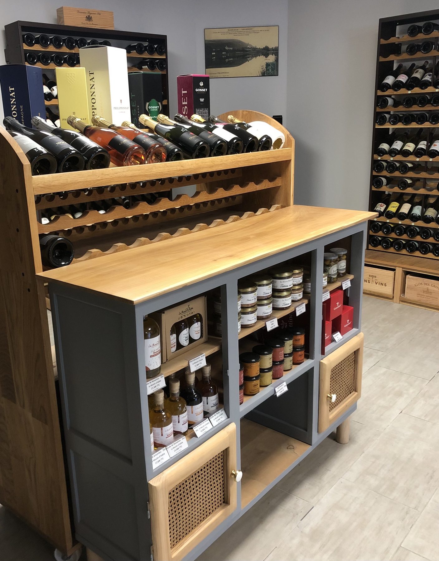 Champagnes et épicerie fine